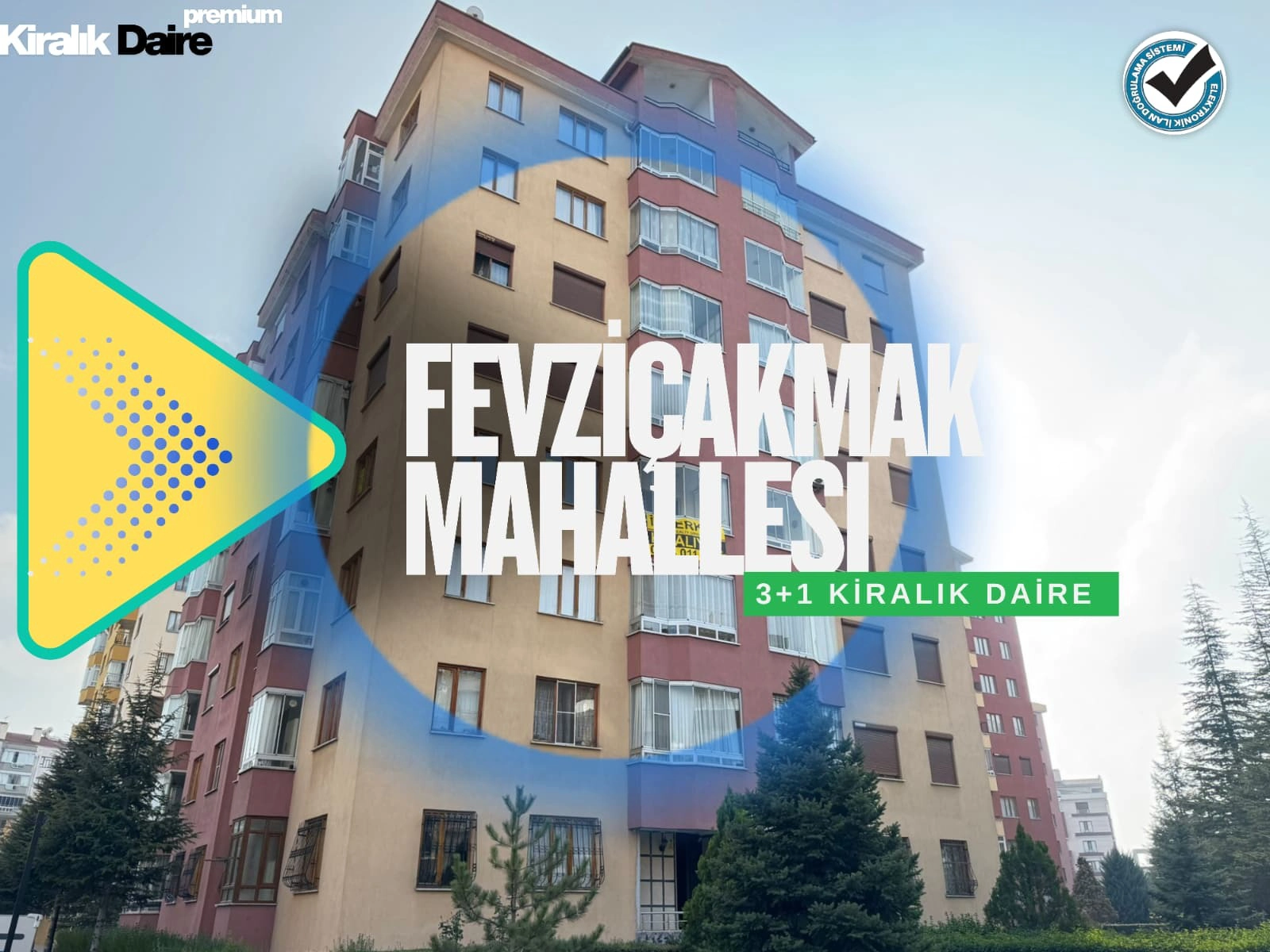 KONYA KARATAY ULUBATLI HASAN MAHALLESİ 3+1 KİRALIK DAİRE!